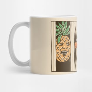 PIZZA, PINEAPPLE AND AXE Mug